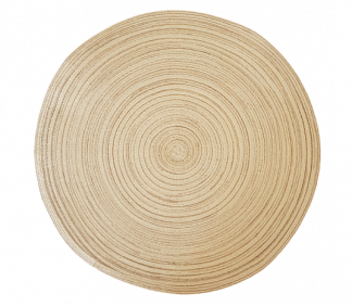Mantel individual redondo Crema (Pack 2 unidades)